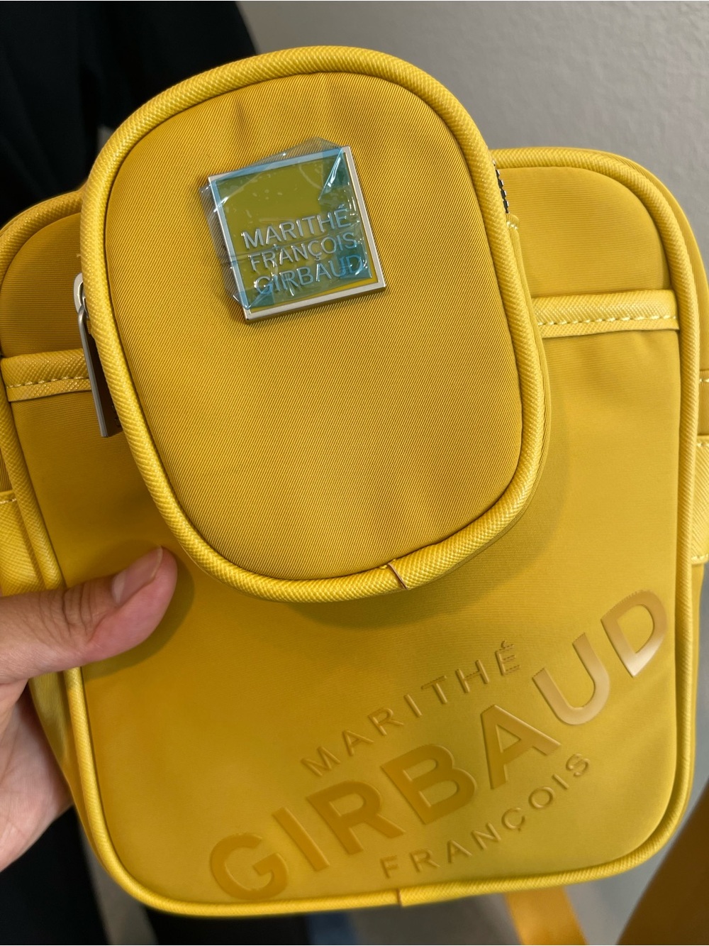 Marithe GIRBAUD Yellow Crossbody Bag